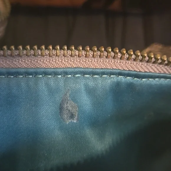 Coach Metallic Leather Shoulder Bag - Picture 9 of 9